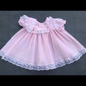 Vintage Pink Toddler Dress